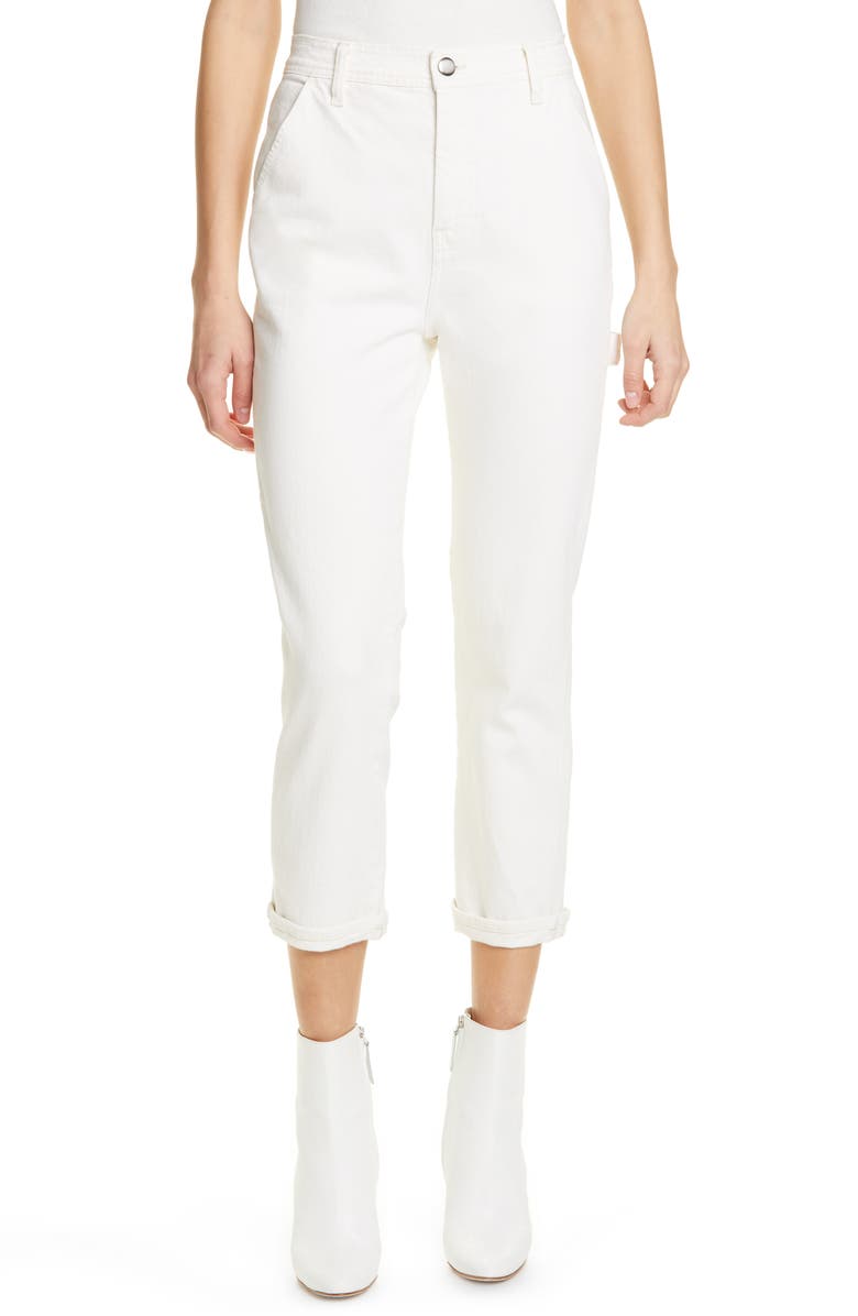 FRAME Carpenter Crop Straight Leg Jeans, Main, color, 