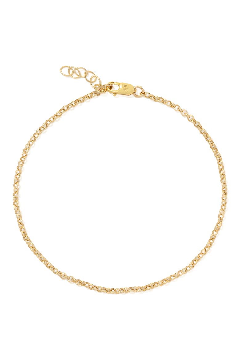 Rolo Chain Bracelet, Main, color, GOLD FILLED