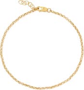 MADE BY MARY Rolo Chain Bracelet