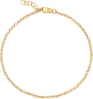 MADE BY MARY Rolo Chain Bracelet