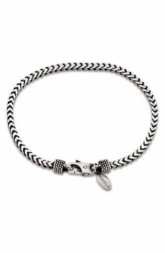 Sterling Silver Woven Chain Bracelet