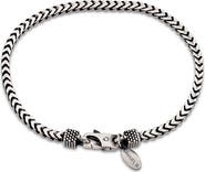SAMUEL B. 3mm Woven Italian Chain Bracelet