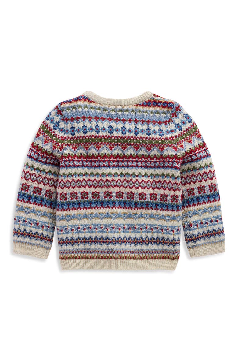 Kids' Fair Isle Sweater, Alternate, color, MULTI SOFT FAIR ISLE