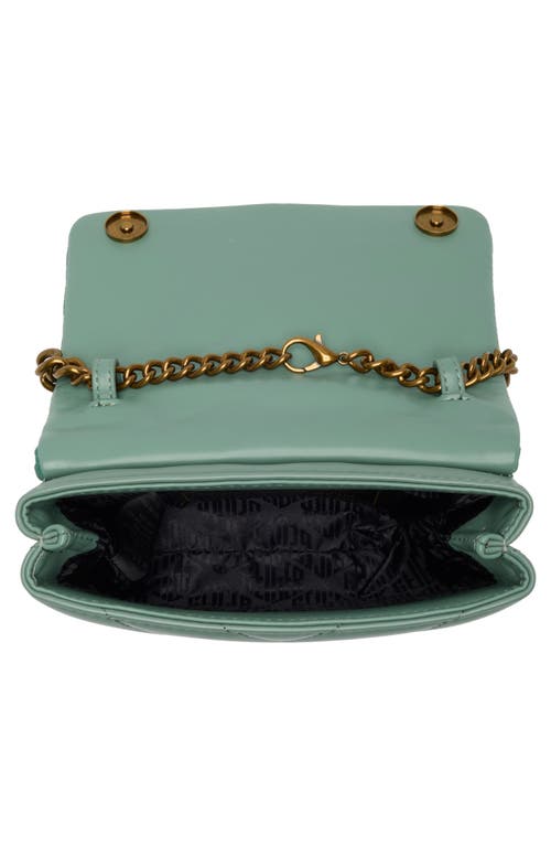 KURT GEIGER KURT GEIGER LONDON MINI KENSINGTON LEATHER SHOULDER BAG