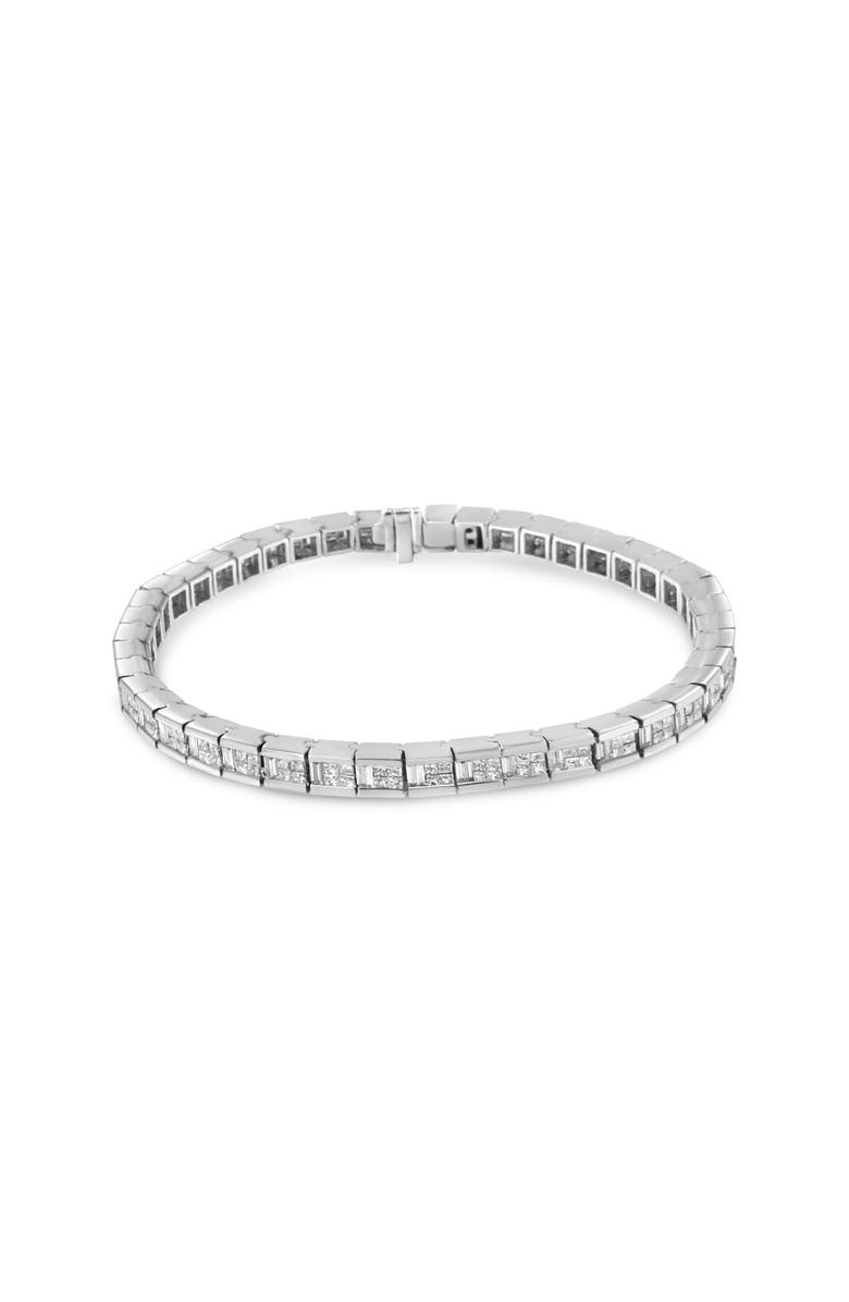 Haus of Brilliance 14K White Gold 4 3/8 Cttw Diamond Tennis Bracelet, Alternate, color, White