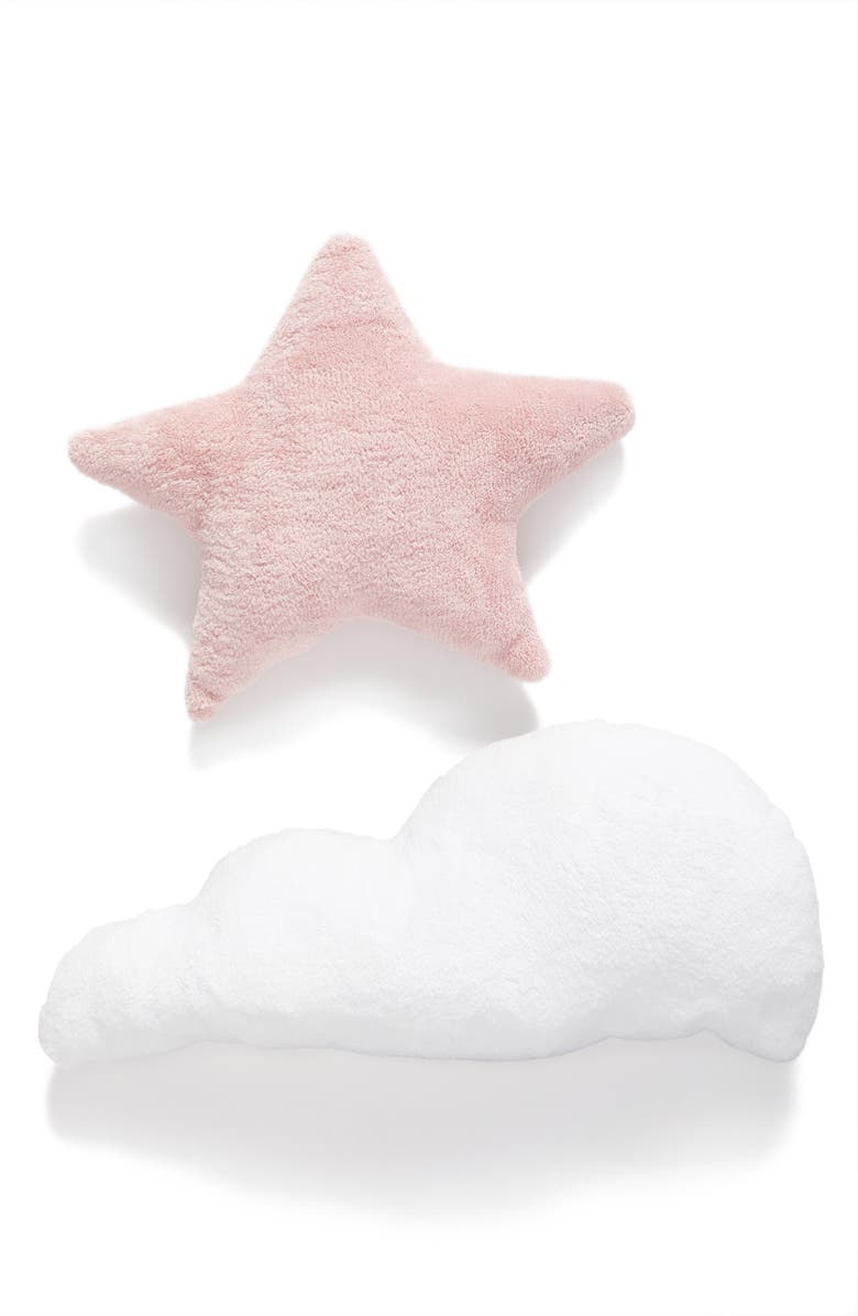 Oilo Cloud & Star Pillows, Main, color, 