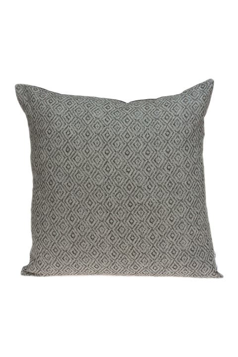 Mudra Transitional Pillow - 20" x 20" - Grey
