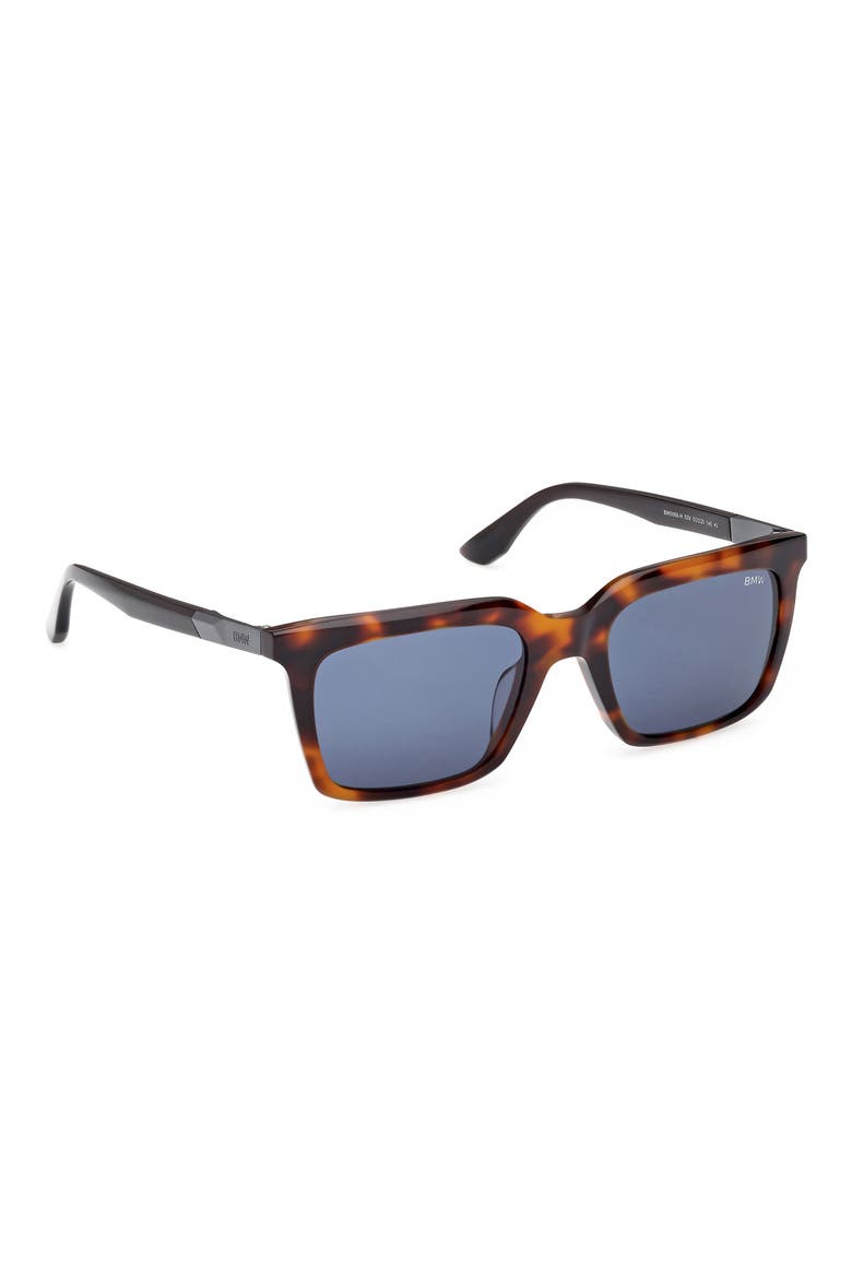 53mm Sunglasses, Alternate, color, BLONDE HAVANA / BLUE