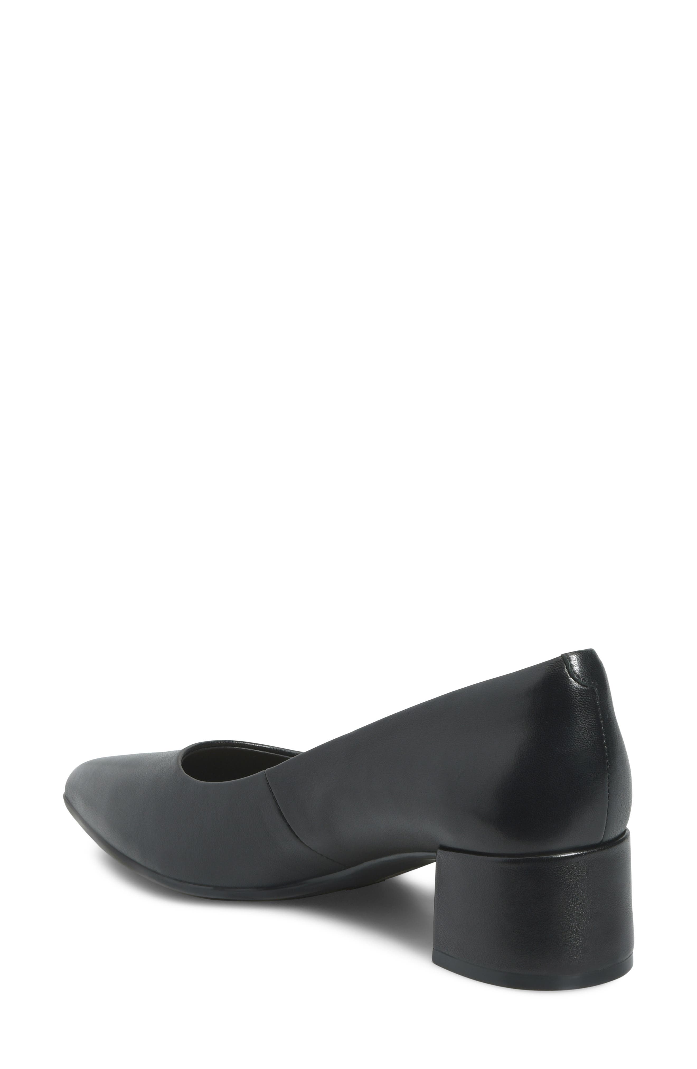 Sandra Pointed Toe Pump, Alternate, color, BLACK