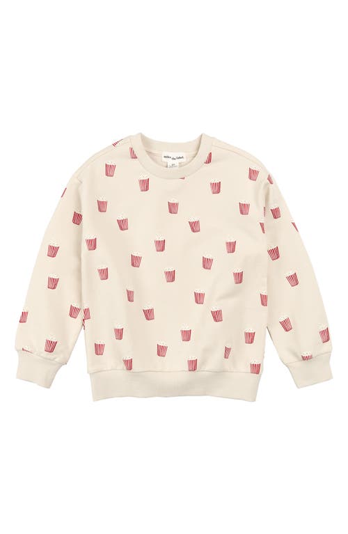 Miles The Label Boys' Corndog Sweatshirt - Little Kid In Neutral