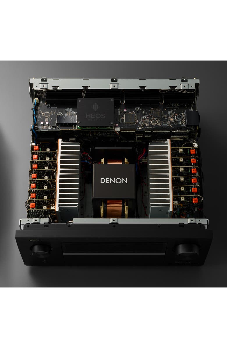 Denon AVR-A10H 13.4-Channel 8K AV Amplifier with HEOS Built-in, Alternate, color, Black