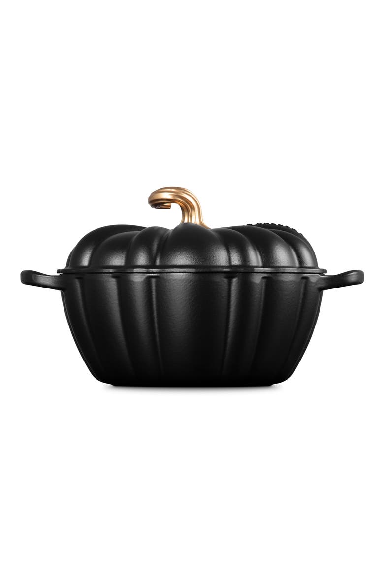Figural Pumpkin Baking Dish, Alternate, color, LICORICE
