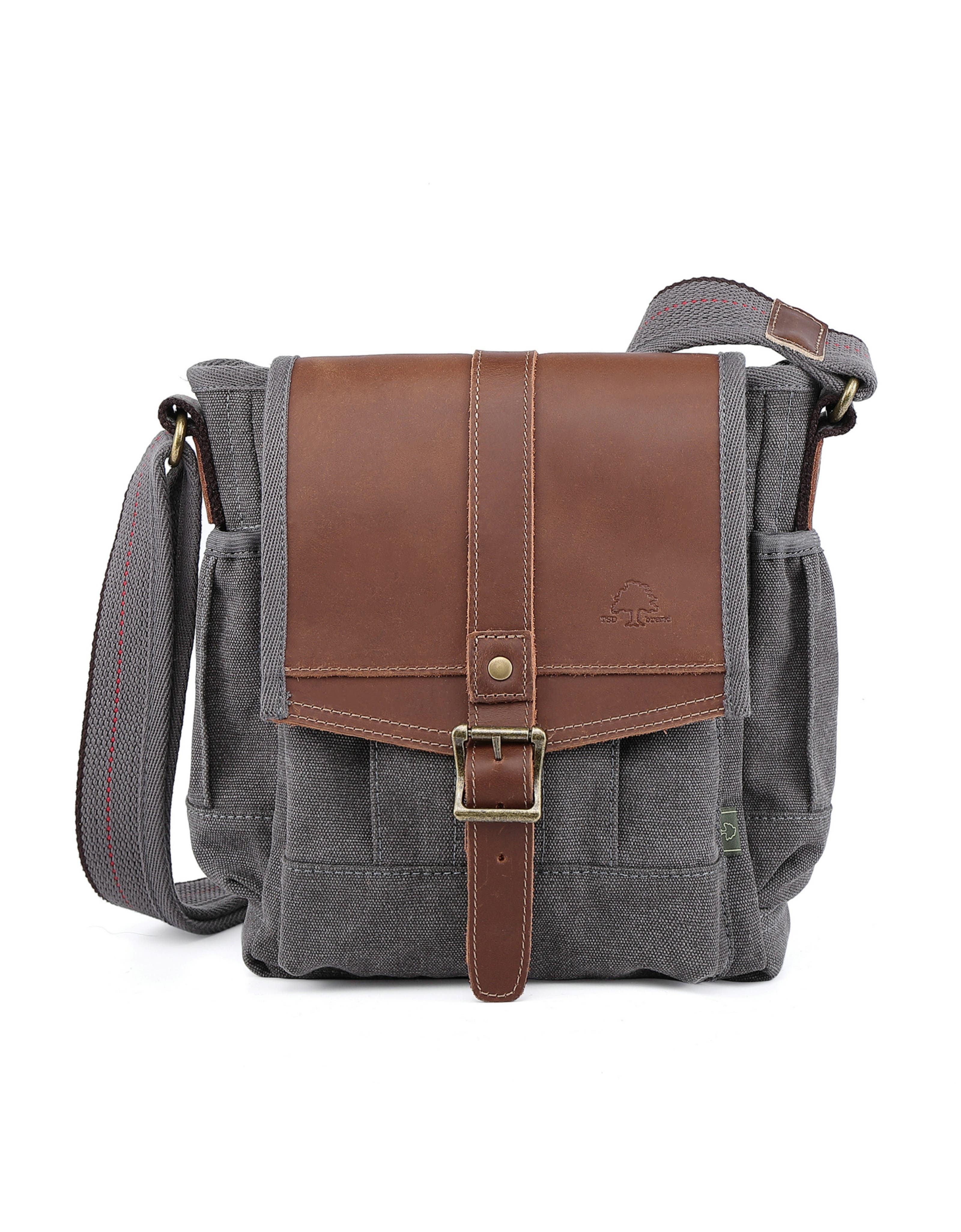TSD Brand Turtle Ridge Canvas Flap Crossbody Bag | Nordstrom