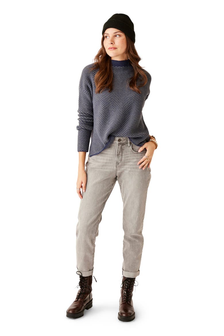 Carson Hi Rise Jean, Main, color, Washed Grey