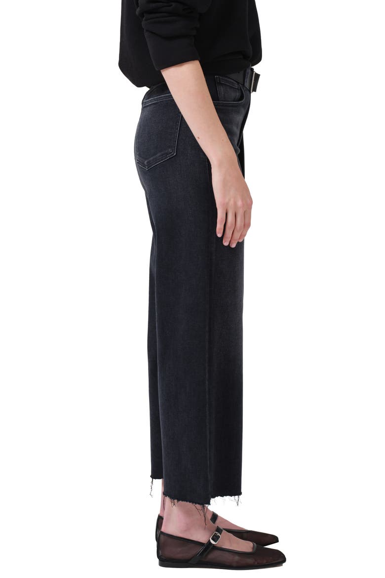 Lyra Wide Leg Crop Jeans, Alternate, color, MEDALLION WASH