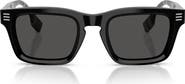 Burberry 51mm Rectangular Sunglasses