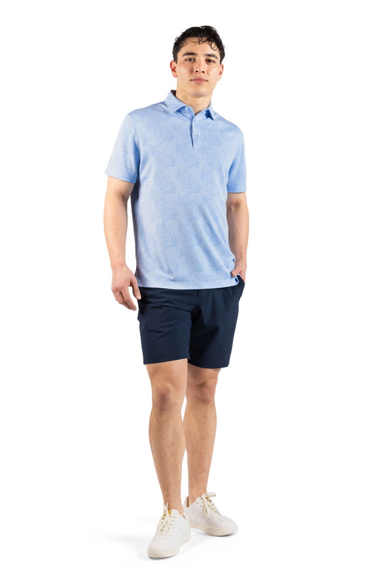 Knit Polo, Alternate, color, LIGHT BLUE
