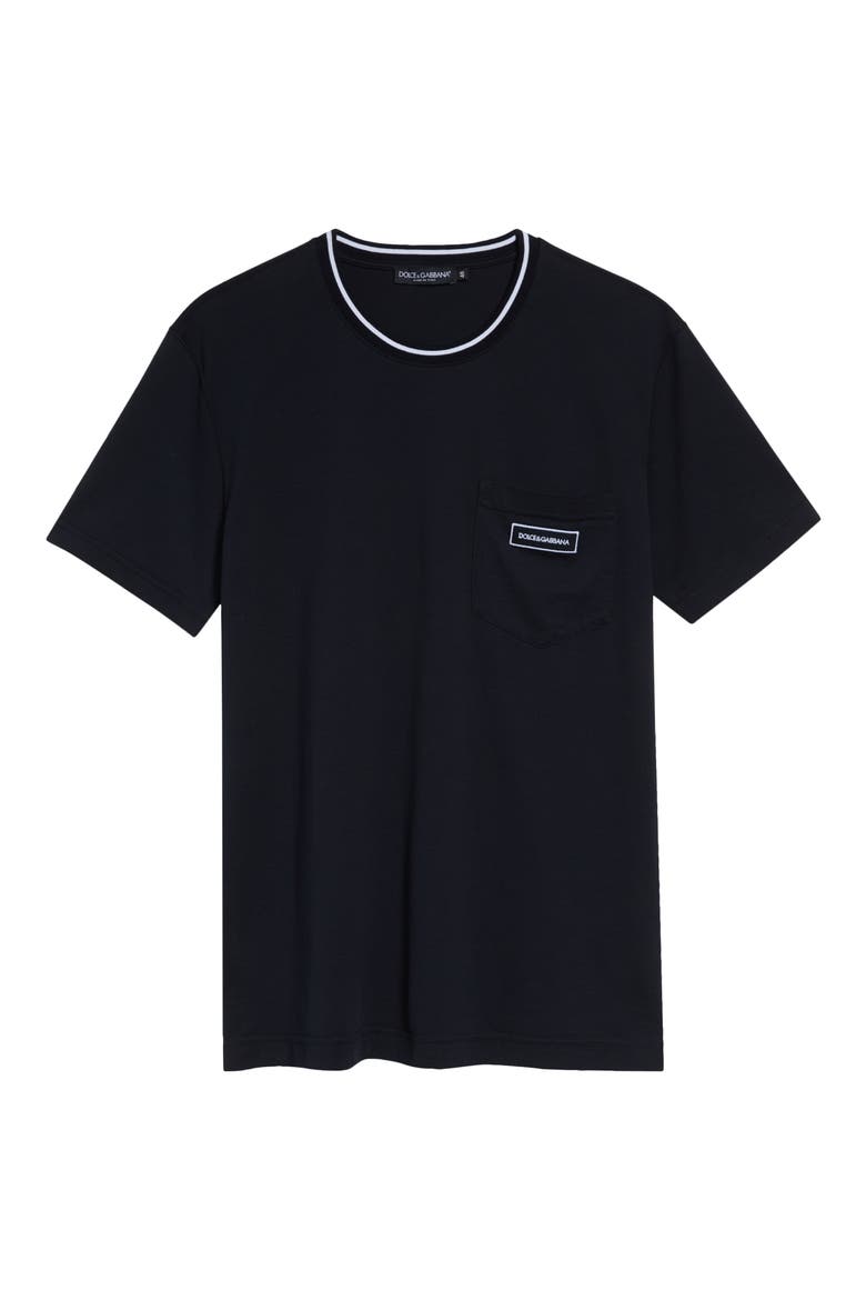 Logo Patch Pocket T-Shirt, Alternate, color, BLU SCURISSIMO 1