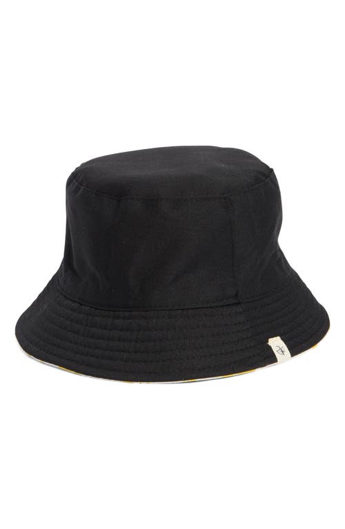Area Stars Reversible Tie Dye Bucket Hat In Yellow