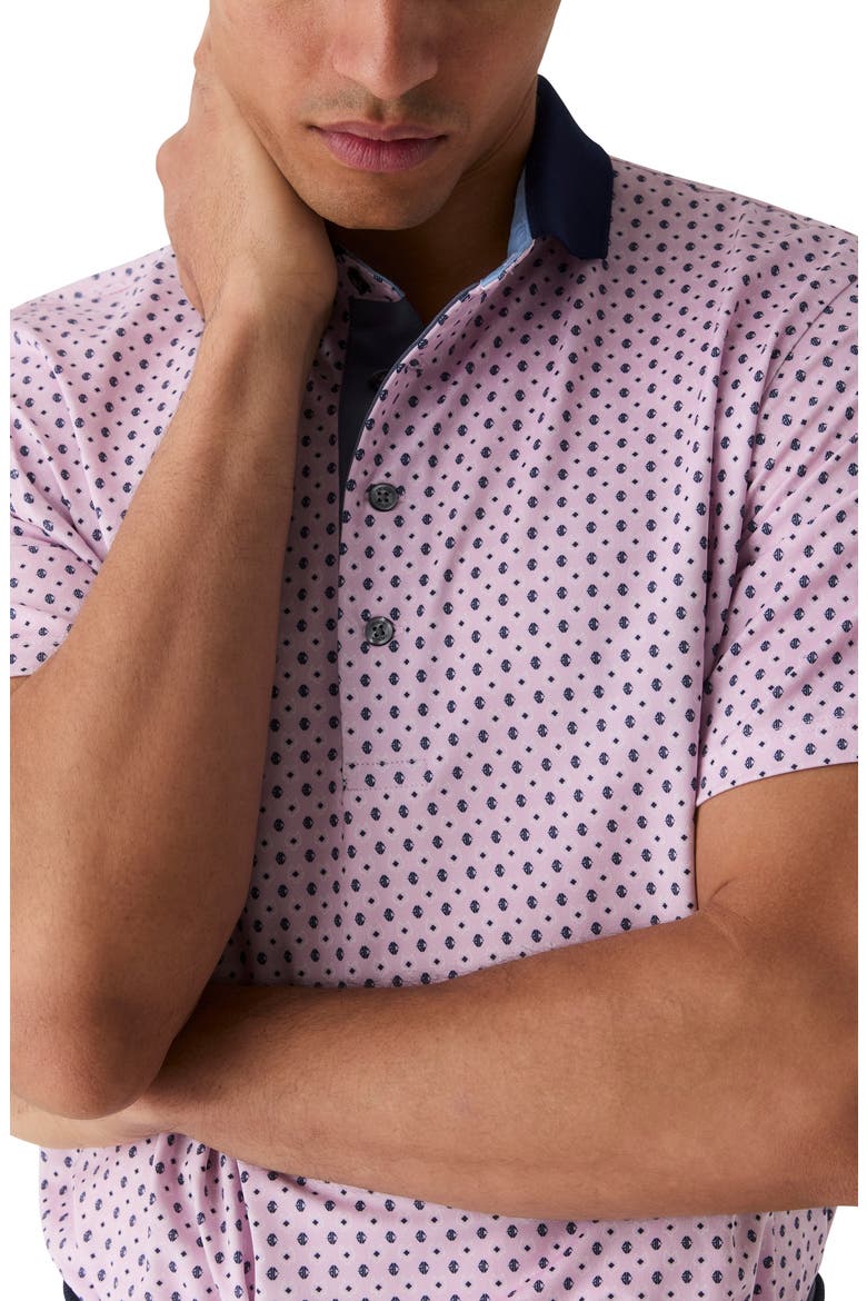 Ghost Dreamer Performance Polo, Alternate, color, SUNRISE
