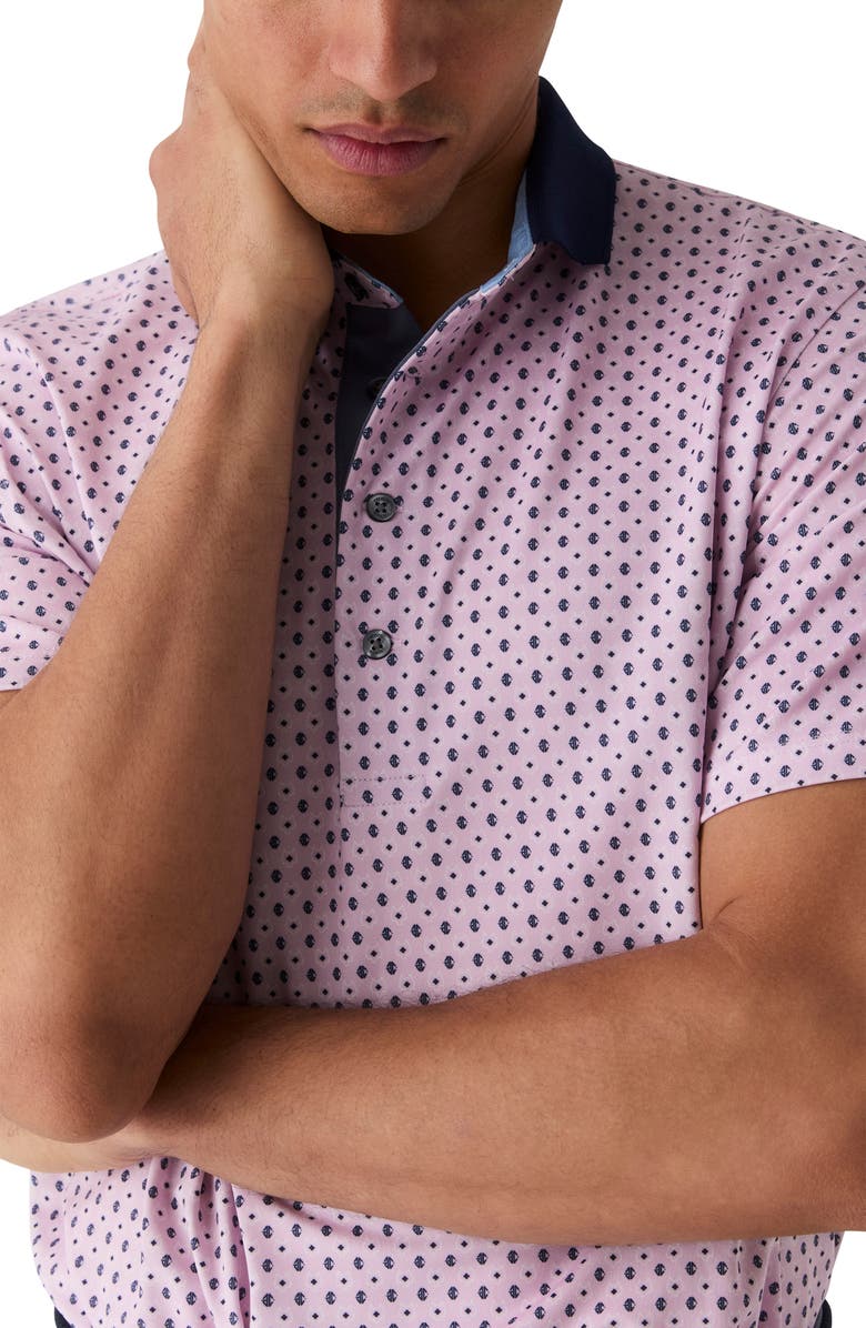 Greyson Ghost Dreamer Performance Polo, Alternate, color, Sunrise