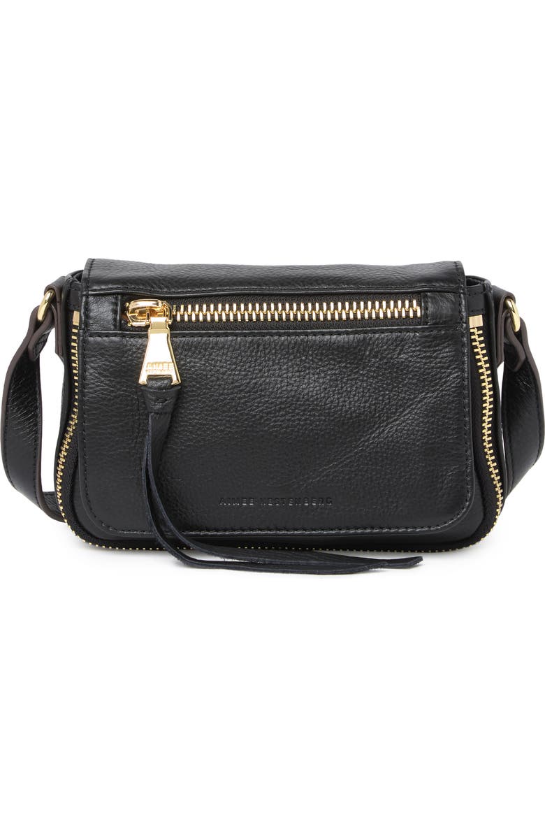 AIMEE Kestenberg Sorrento Leather Crossbody Bag, Main, color,