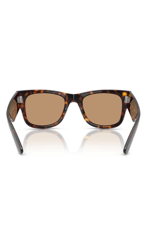 Ray Ban Ray-ban 51mm Square Sunglasses In Brown