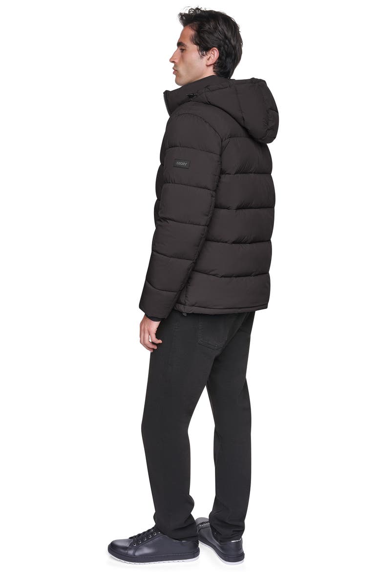 Water Resistant Heavyweight Puffer Jacket, Alternate, color, COFFEE