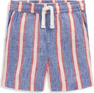 Mini Boden Kids' Linen & Cotton Shorts