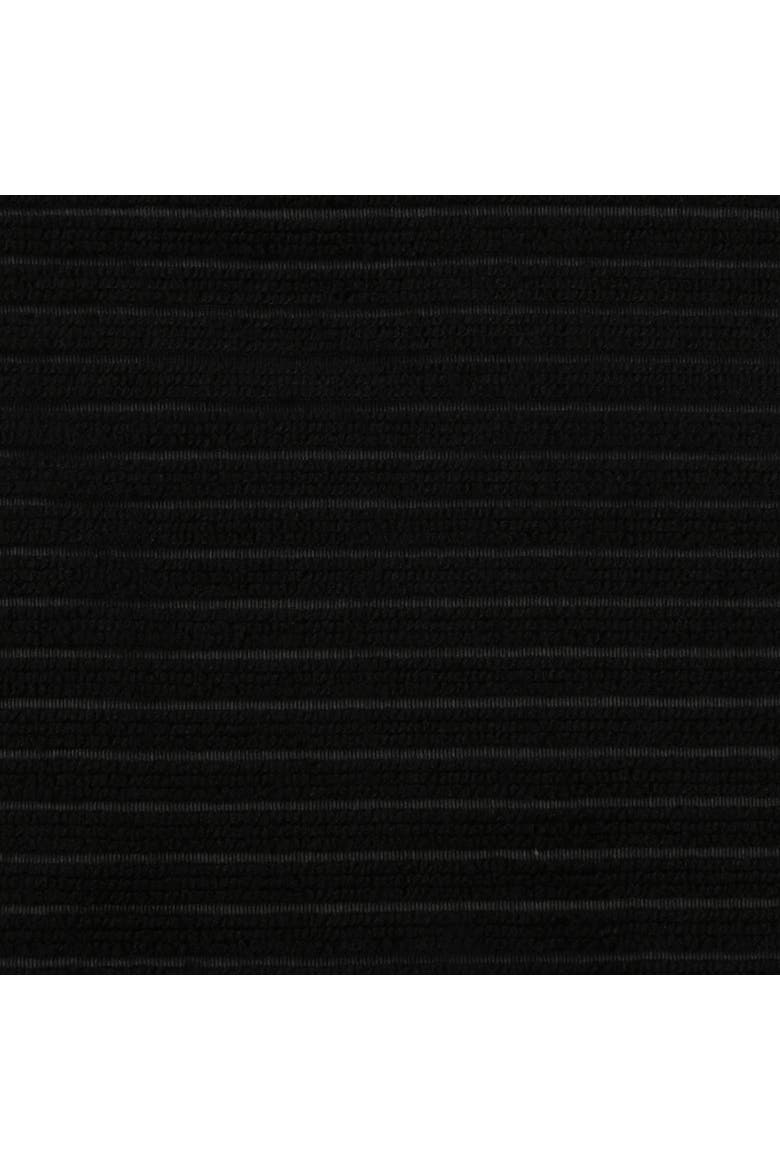 Black Damask Microfiber Dishtowel Set/4, Alternate, color, Black
