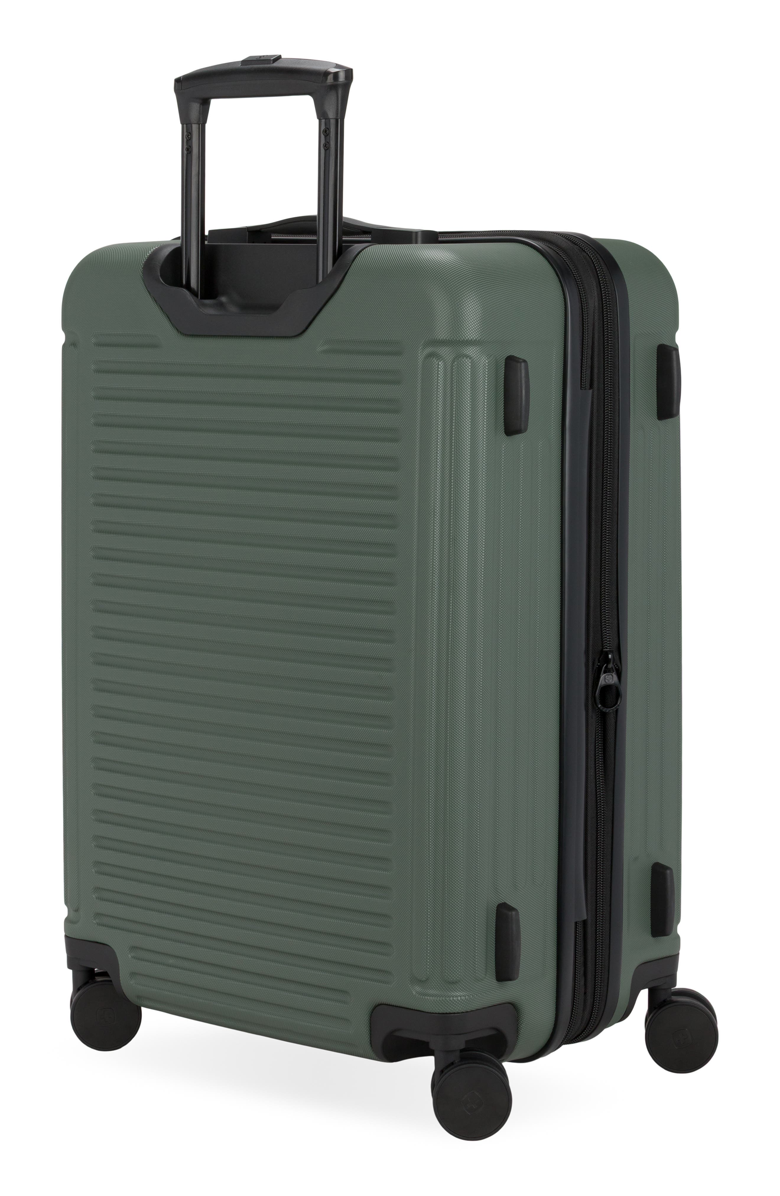 SWISSGEAR 24-Inch Hardside Spinner Luggage, Alternate, color, Olive