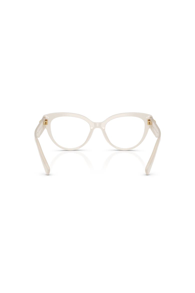 54mm Cat Eye optical glasses, Alternate, color, White