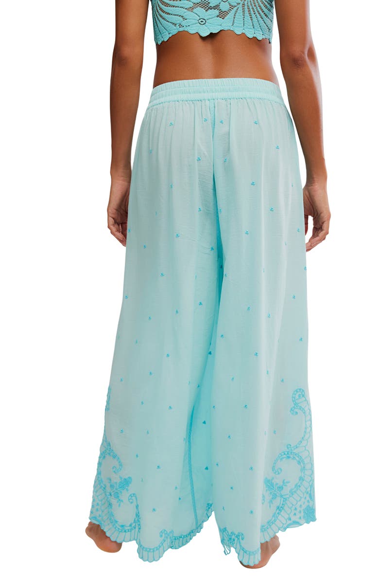 Free People Wishful Thinking Pajama Pants, Alternate, color, Waterspout