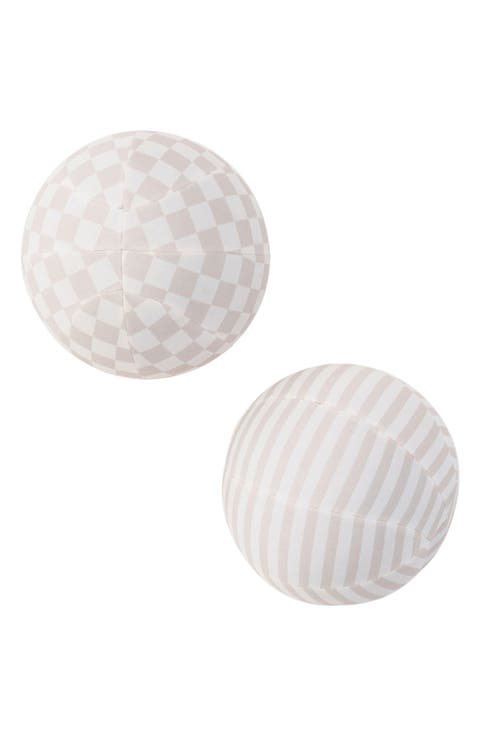 2-Pack Plush Indoor Ball Set