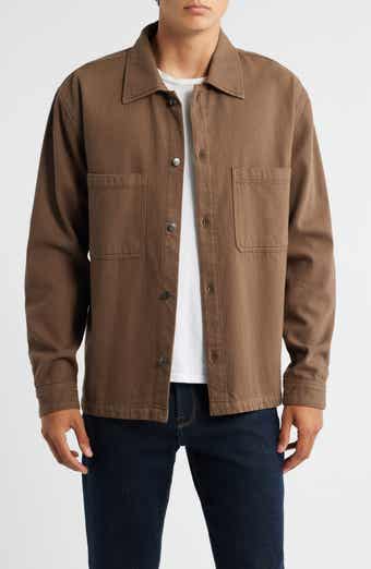 Textured Terry Double Pocket Overshirt