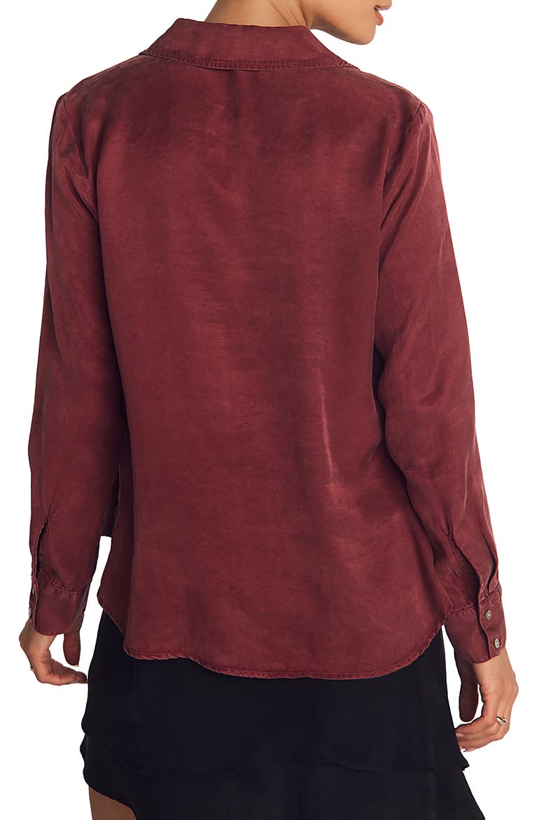 Long Sleeve Top, Alternate, color, RUBY DUSK