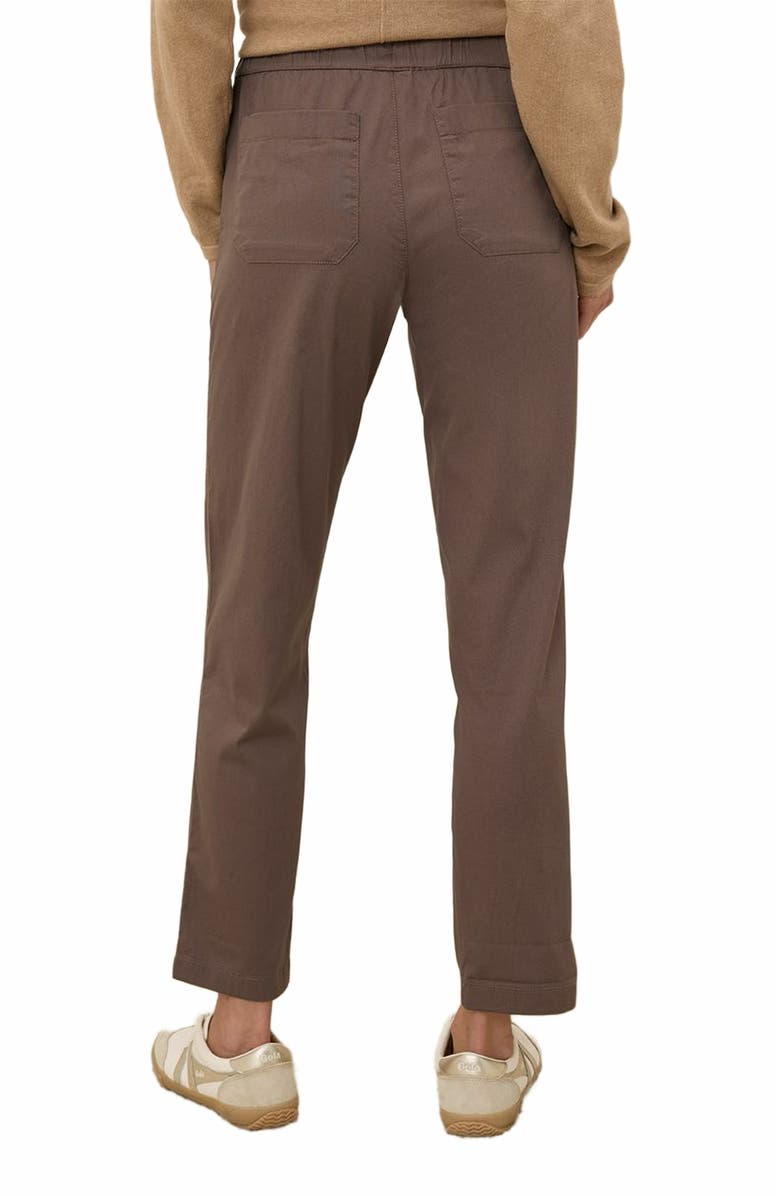 Pact Organic Cotton Daily Twill Pant, Alternate, color, Deep Taupe