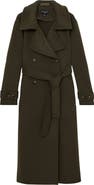 Reiss Atelier Scarlett Wool & Cashmere Wrap Coat