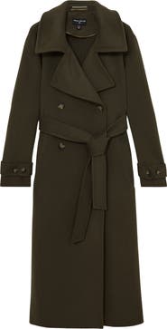 Reiss Atelier Scarlett Wool & Cashmere Wrap Coat