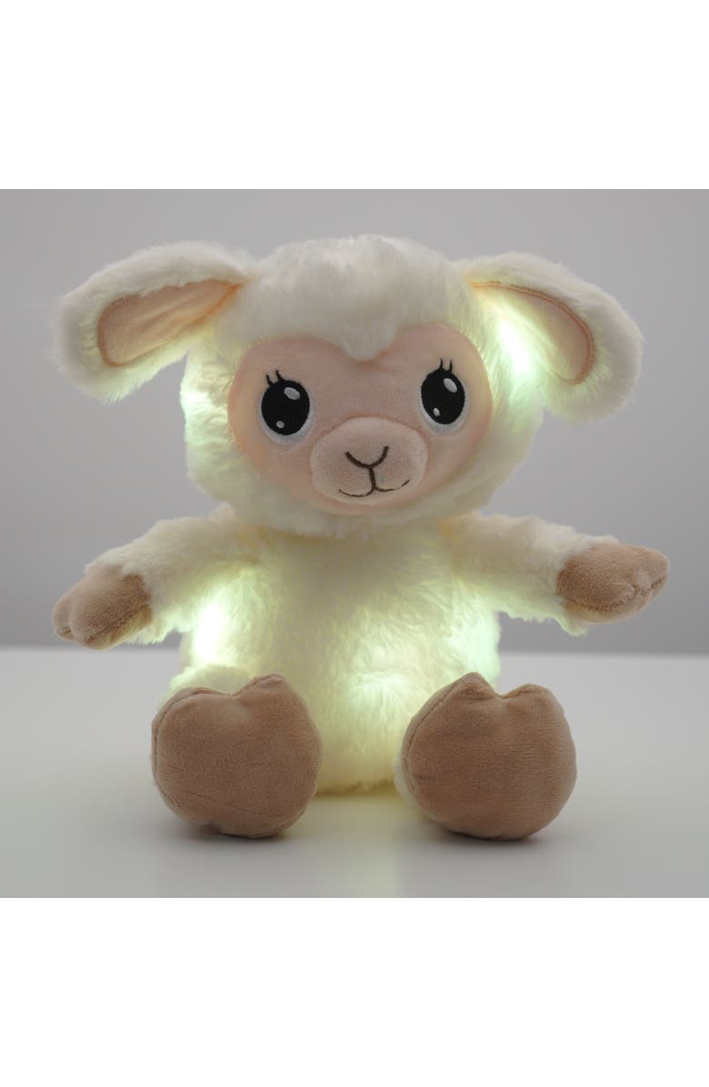 Happpy Nappers Lullabrites Happy Nappers Lullabrites Lamb Musical Light Up Bedtime Plush Cream & Tan, Alternate, color, Multicolored