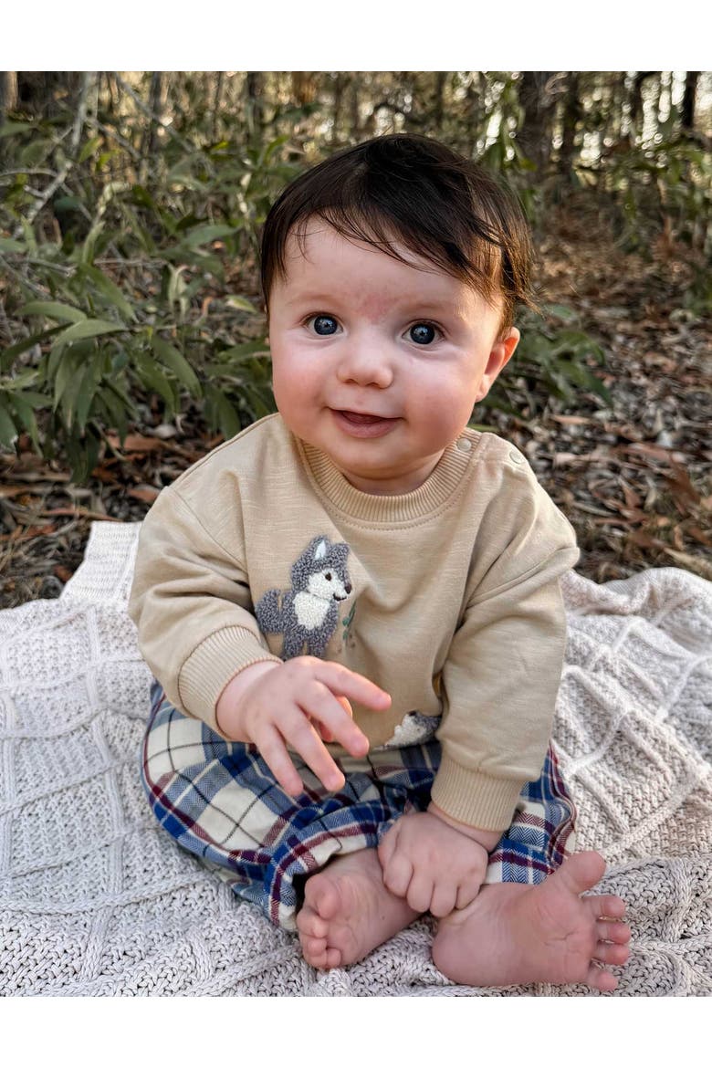 Little Wolf Windcheater, Alternate, color, Oatmeal