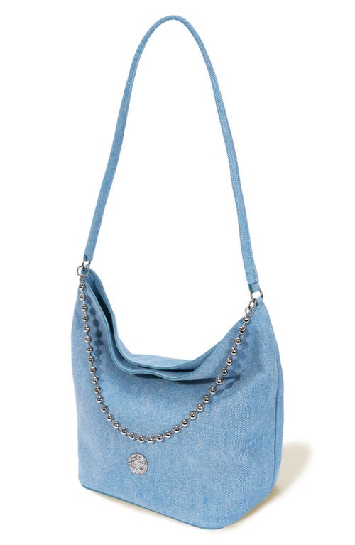 ORYANY ORYANY BALL CHAIN BUCKET SHOULDER BAG