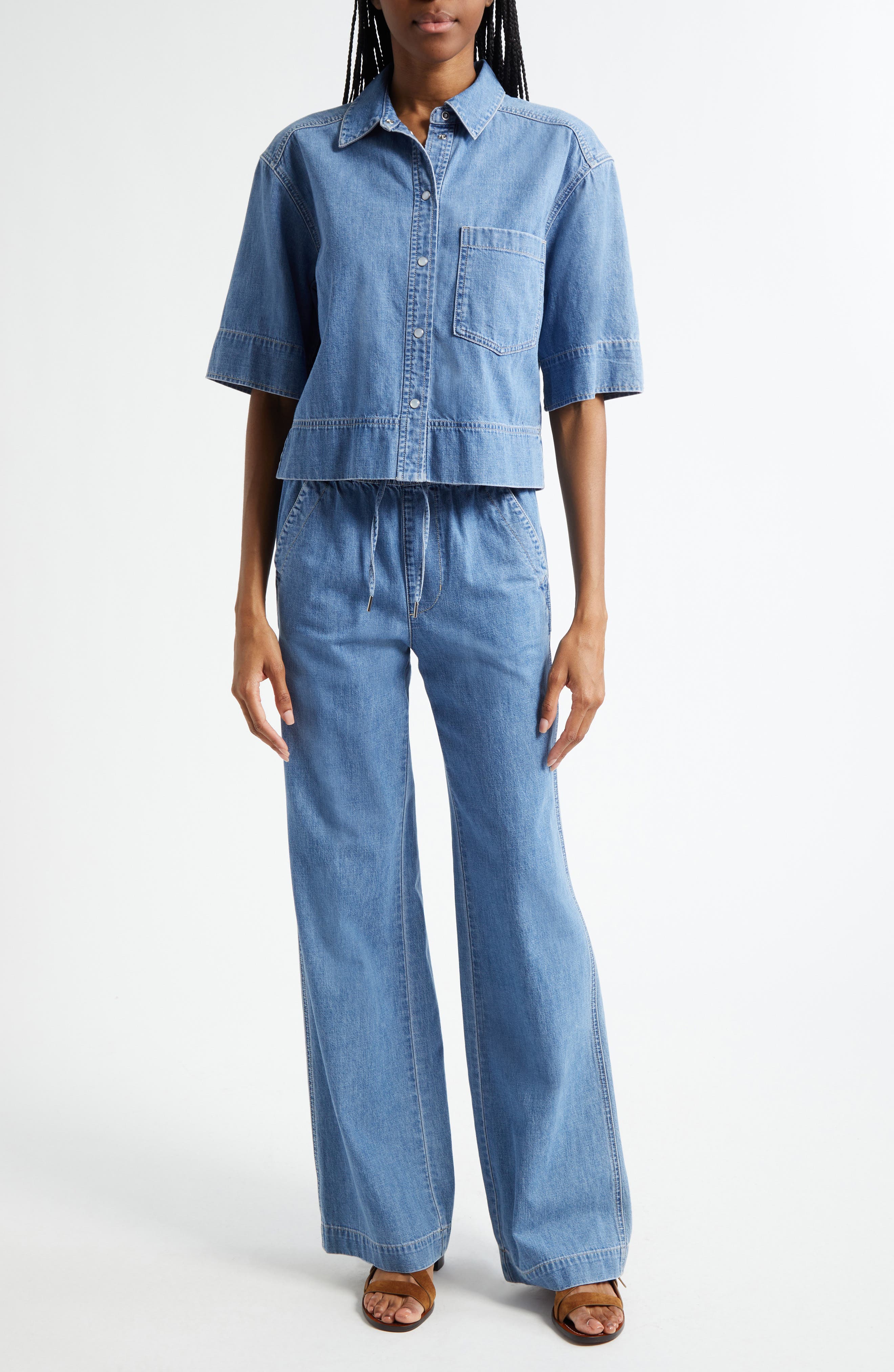 Spruce Denim Shirt - image 2