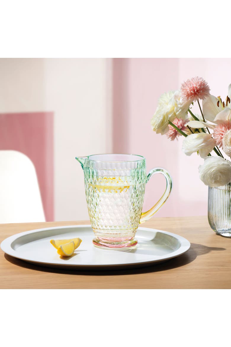 Boston Pearl Pitcher, Alternate, color, Pink