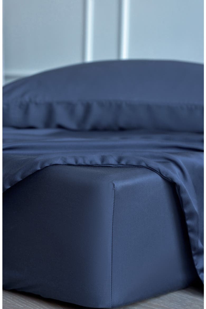 Sateen Sheet Set, Alternate, color, SAPPHIRE