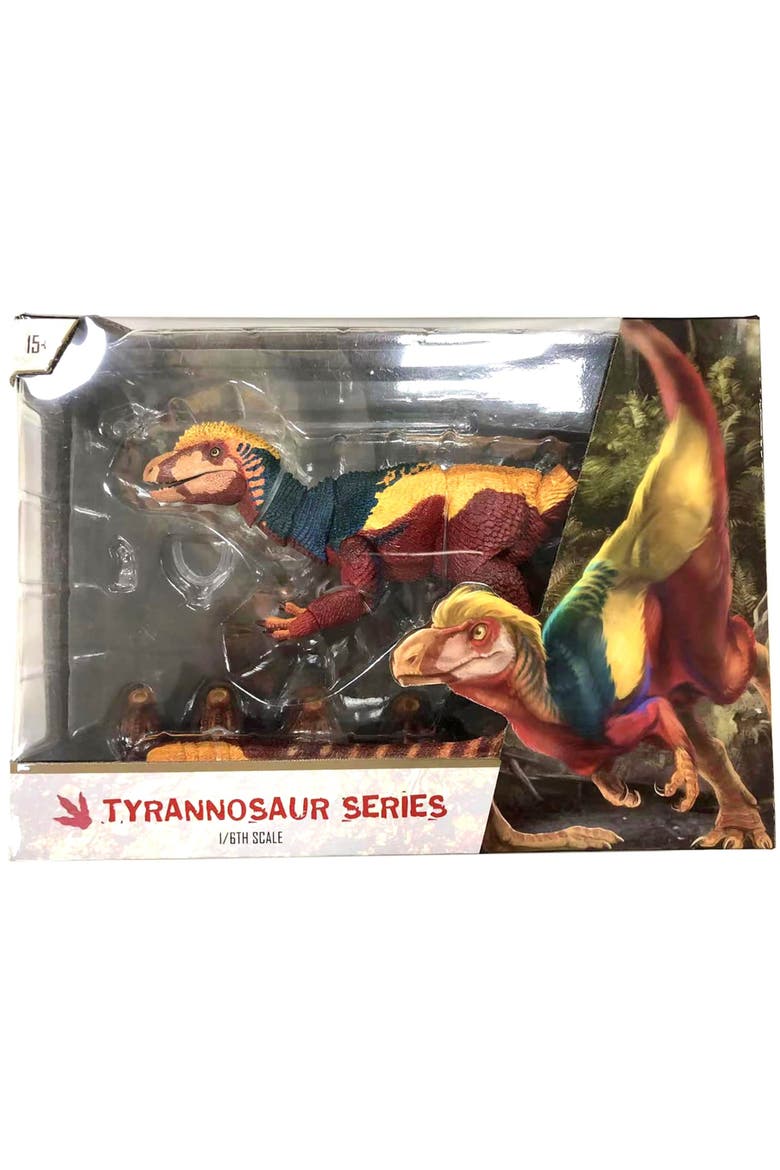 Dilong Paradoxus, Alternate, color, Multicolored