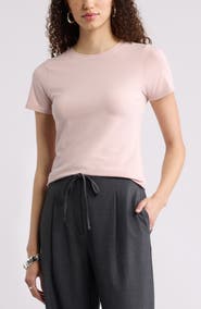 Nordstrom Pima Cotton Blend Crewneck T-Shirt