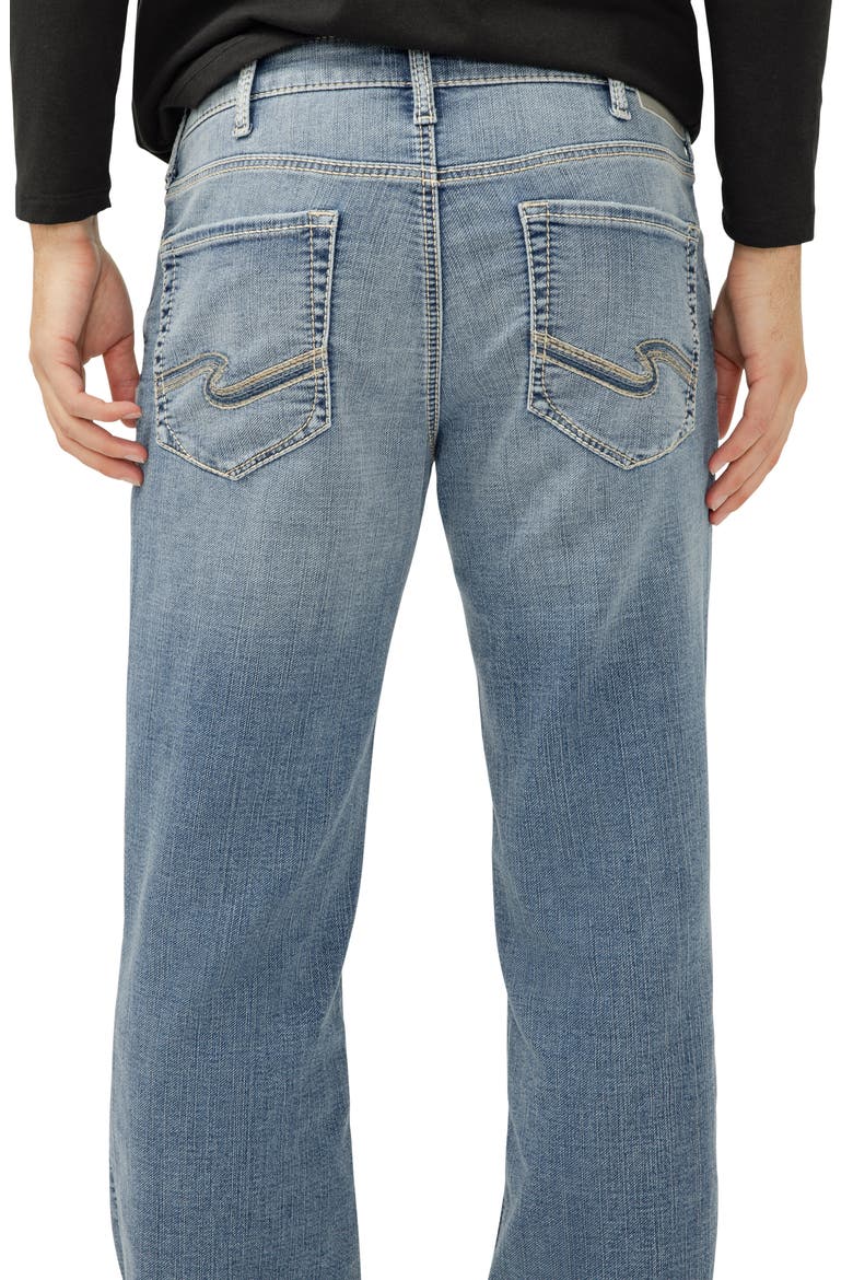 Zac Relaxed Fit Straight Leg Jeans, Alternate, color, BOND