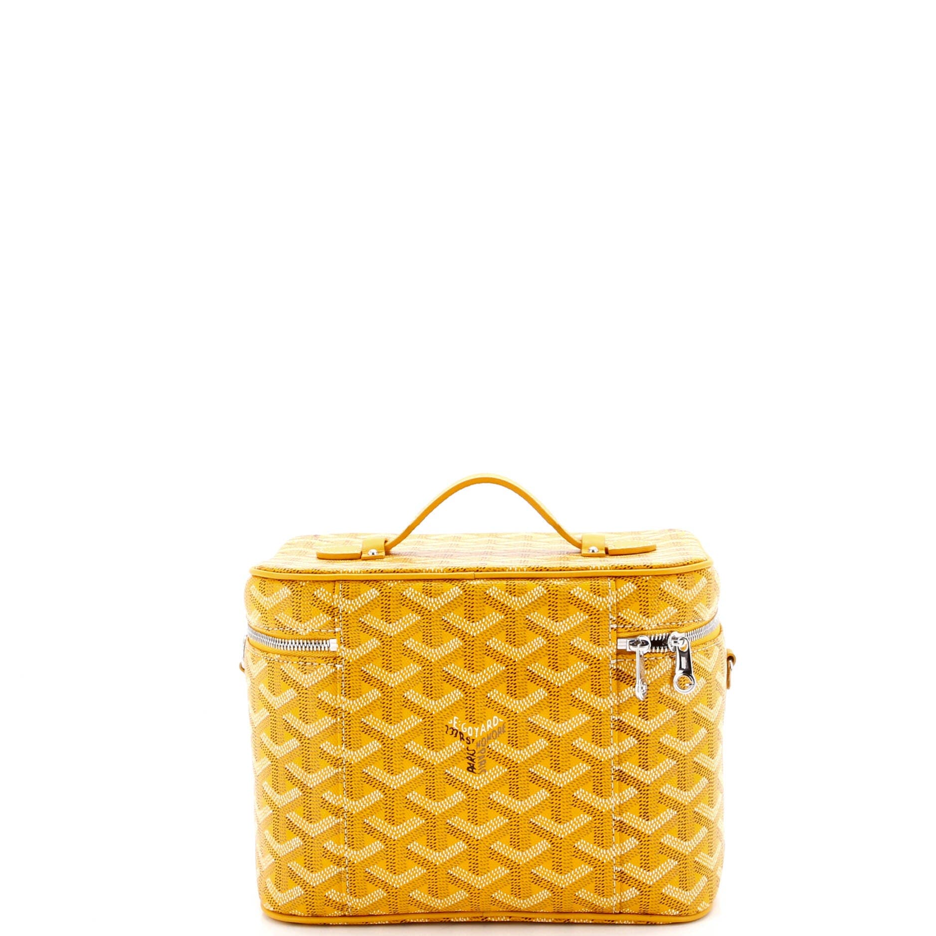 Pre-Owned Goyard Muse Vanity Case Coated Canvas, Alternate, color, 