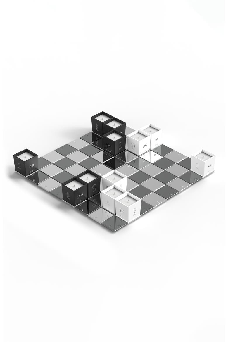 Luxury Candle Set & Chessboard (Limited Edition), Alternate, color, NO COLOR